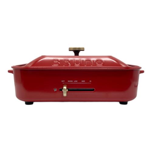 BRUNO (ブルーノ) コンパクトホットプレート BOE21 2015年発売モデル レッド