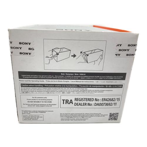 SONY (ソニー) アクションカム ※箱ダメージ有 FDR-X3000R -