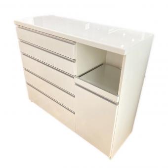 Pamouna (パモウナ) キッチンカウンター ホワイト 5段