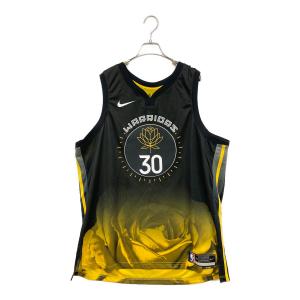 NIKE (ナイキ) ウォリアーズ ユニフォーム メンズ SIZE XXL ブラック×イエロー NBA/シティーエディション/ステフィン・カリー JORDAN DO9627-010