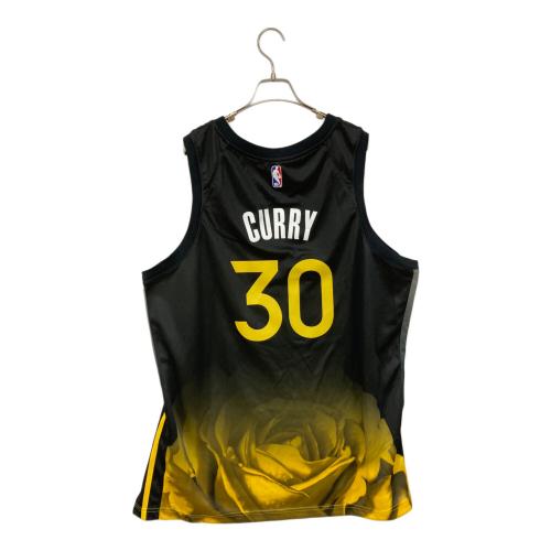 NIKE (ナイキ) ウォリアーズ ユニフォーム メンズ SIZE XXL ブラック×イエロー NBA/シティーエディション/ステフィン・カリー JORDAN DO9627-010