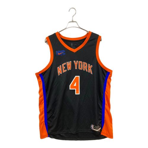 NIKE (ナイキ) New York Knicks ユニフォーム メンズ SIZE XXL ブラック×オレンジ NBA/デリック・ローズ JORDAN DO9637-010