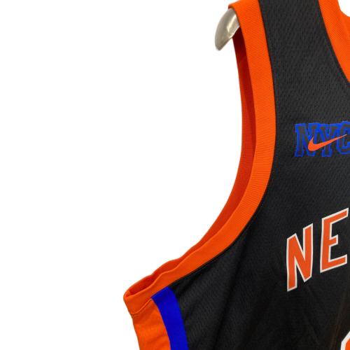 NIKE (ナイキ) New York Knicks ユニフォーム メンズ SIZE XXL ブラック×オレンジ NBA/デリック・ローズ JORDAN DO9637-010