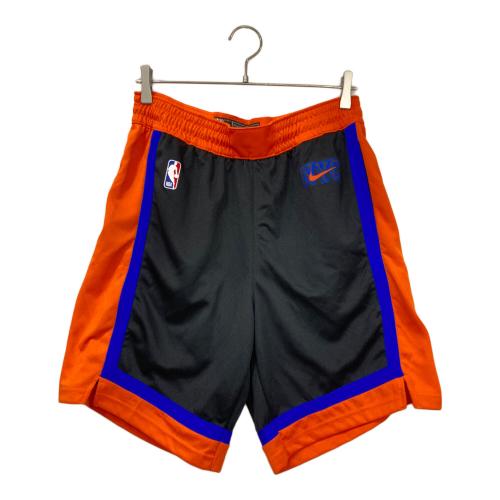 NIKE (ナイキ) SWINGMAN SHORTS メンズ SIZE L ブラックオレンジ NBA/NEW YORK KNICKS CITY EDITION JORDAN DO9667-010
