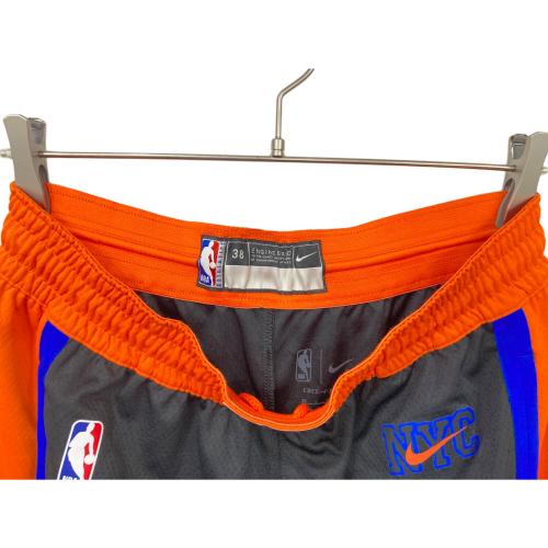 NIKE (ナイキ) SWINGMAN SHORTS メンズ SIZE L ブラックオレンジ NBA/NEW YORK KNICKS CITY EDITION JORDAN DO9667-010