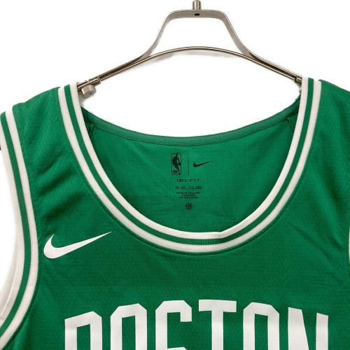 NIKE (ナイキ) アイコンエディションスウィングマンユニフォーム メンズ SIZE XXL グリーン×ホワイト NBA/ボストン・セルディックス/ジェイレン・ブラウン JORDAN DN2129-312
