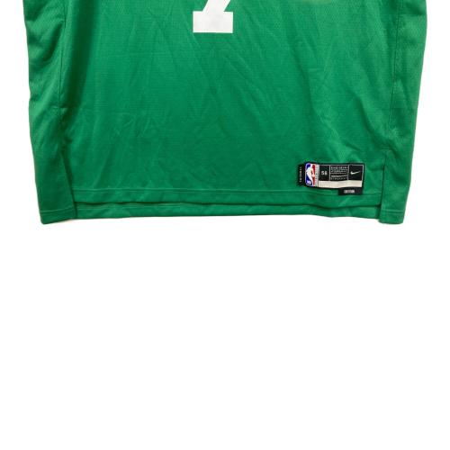 NIKE (ナイキ) アイコンエディションスウィングマンユニフォーム メンズ SIZE XXL グリーン×ホワイト NBA/ボストン・セルディックス/ジェイレン・ブラウン JORDAN DN2129-312