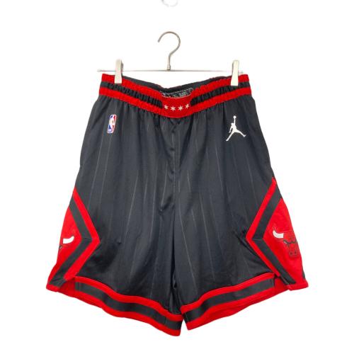 NIKE (ナイキ) シカゴ・ブルズ パンツ メンズ SIZE L ブラック×レッド NBA/シカゴブルズ/スウィングマン JORDAN CV9555-010