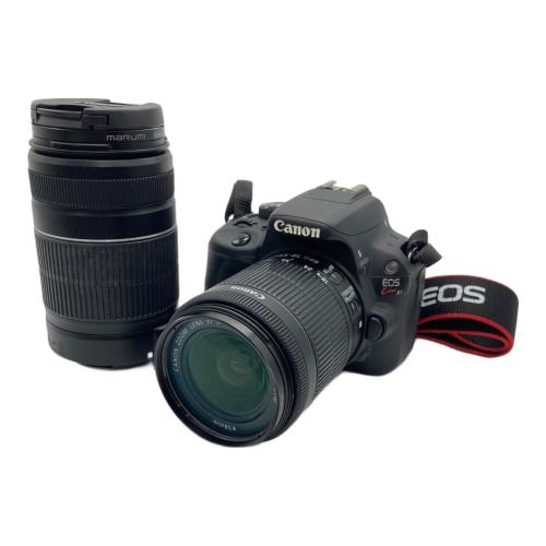 CANON (キヤノン) 一眼レフカメラ/ズームレンズセット EOS kiss X7 1800万画素 APS-C 専用電池 SDHCカード対応 1/4000～30秒 DS126441