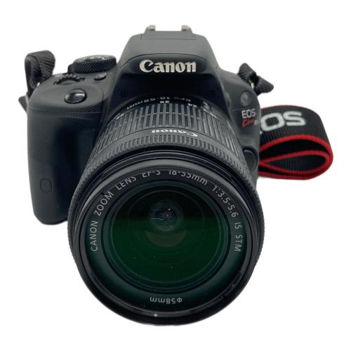 CANON (キヤノン) 一眼レフカメラ/ズームレンズセット EOS kiss X7 1800万画素 APS-C 専用電池 SDHCカード対応 1/4000～30秒 DS126441