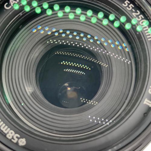 CANON (キヤノン) 一眼レフカメラ/ズームレンズセット EOS kiss X7 1800万画素 APS-C 専用電池 SDHCカード対応 1/4000～30秒 DS126441