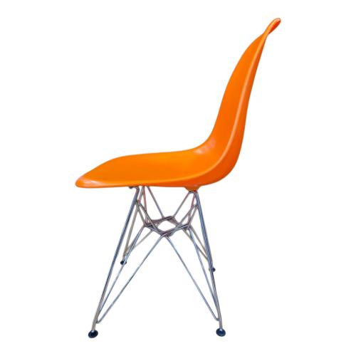 イームズシェルチェア オレンジ . 1人掛け