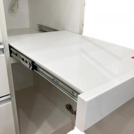 NITORI 120cm キッチンカウンター(レジューム）ホワイト ニトリ