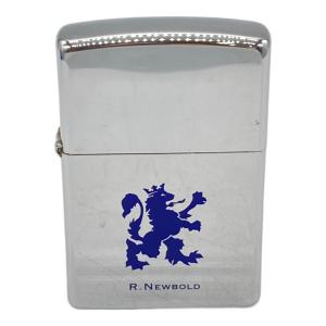 R.NEWBOLD (アールニューボールド) ZIPPO シルバー×ネイビー