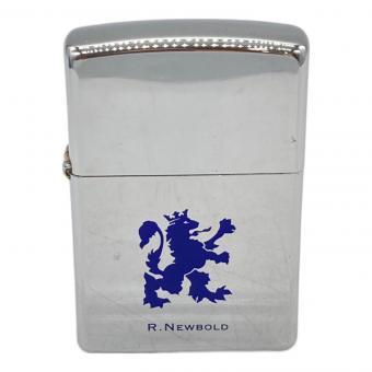 R.NEWBOLD (アールニューボールド) ZIPPO シルバー×ネイビー