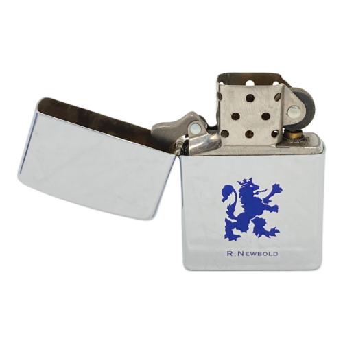 R.NEWBOLD (アールニューボールド) ZIPPO シルバー×ネイビー