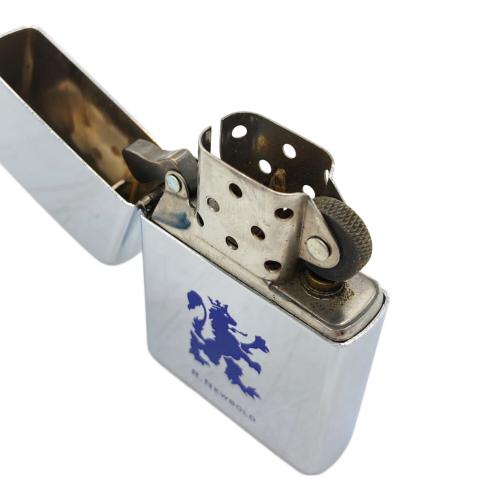 R.NEWBOLD (アールニューボールド) ZIPPO シルバー×ネイビー