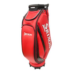 SRIXON(DUNLOP) (ダンロップ) ゴルフバッグ レッド×ホワイト