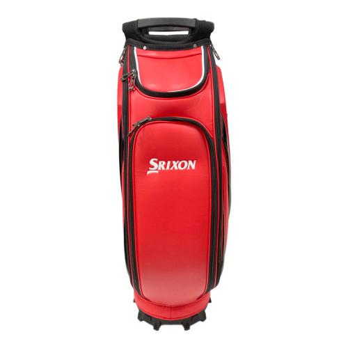 SRIXON(DUNLOP) (ダンロップ) ゴルフバッグ レッド×ホワイト