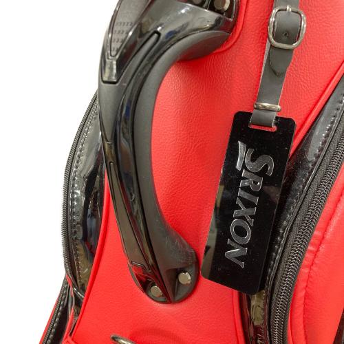 SRIXON(DUNLOP) (ダンロップ) ゴルフバッグ レッド×ホワイト