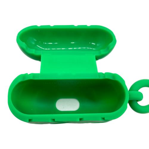 BOTTEGA VENETA (ボッテガベネタ) Airpods Proケース グリーン イントレチャート シリコン -