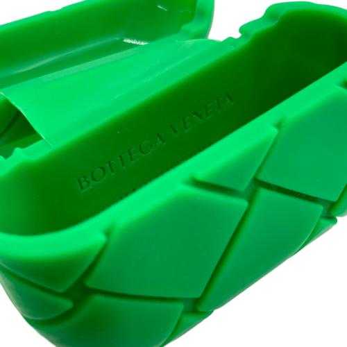 BOTTEGA VENETA (ボッテガベネタ) Airpods Proケース グリーン イントレチャート シリコン -