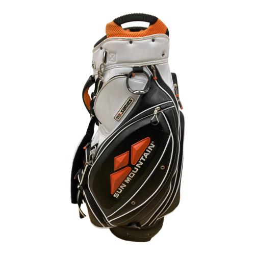 SUN MOUNTAIN (サンマウンテン) ゴルフバッグ ブラック×オレンジ