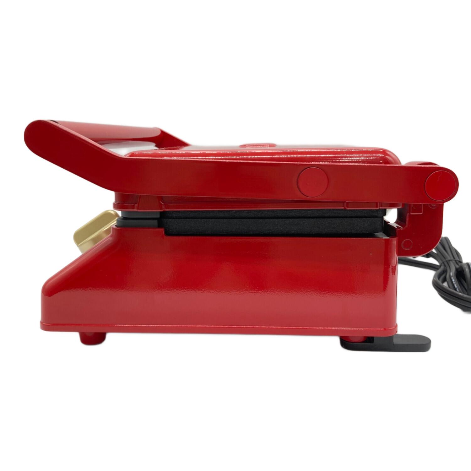 【新品・未使用】BRUNO グリルサンドメーカー ダブル BOE084 レッド BRUNO ブルーノ グリルサンドメーカー ダブル BOE084 ホット