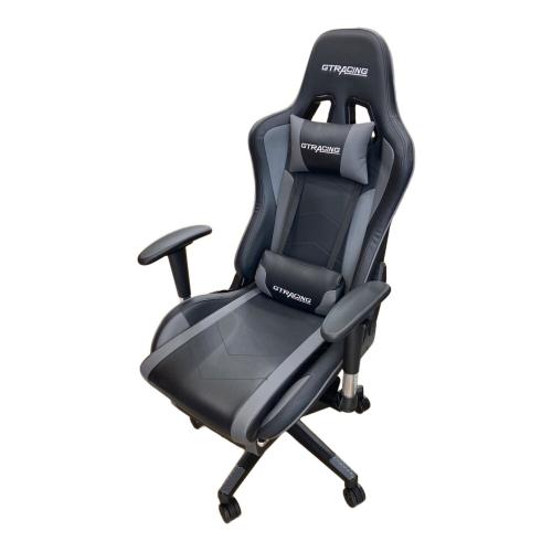 GTRACING (ジーティーレーシング) ゲーミングチェア ブラック×ホワイト