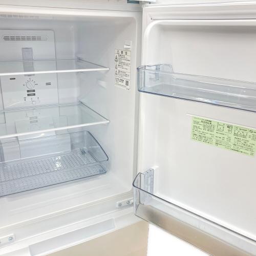 SHARP (シャープ) 2ドア冷蔵庫 SJ-D15JJ-W 2023年製 152L クリーニング済