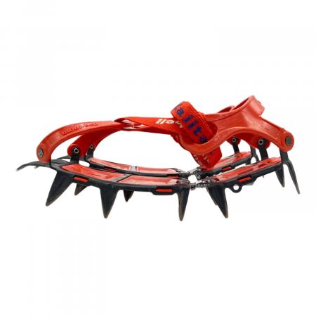mont-bell (モンベル) 12本爪アイゼン レッド×ブラック