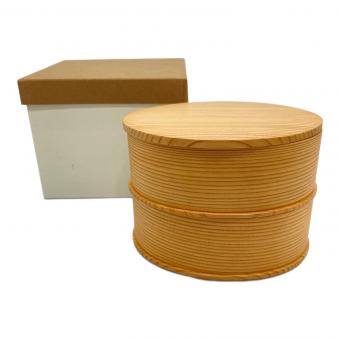 大館工芸 (オオタテコウゲイ) 曲げわっぱ ナチュラル ひな弁当 2段