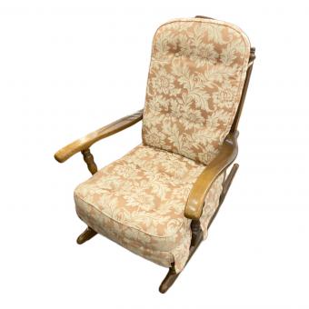 飛騨産業 (ヒダサンギョウ) ロッキングチェアー ブラウン 座面柄 6RC K MEP 36