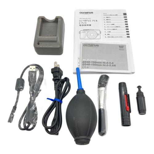 OLYMPUS (オリンパス) ミラーレス一眼カメラ E-PL10 1605万画素(有効画素) フォーサーズ 4/3型 LiveMOS 専用電池 標準：ISO100～6400 連写H：約8.6コマ/秒 BJAA18064