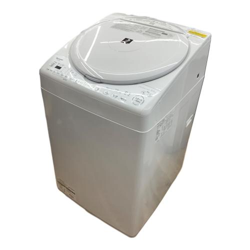 SHARP (シャープ) 縦型洗濯乾燥機 ES-TX8K-W 2025年製