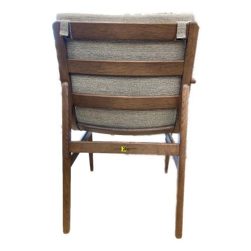 飛騨産業 (ヒダサンギョウ) アームチェアー ベージュ×ブラウン L-Chir 36 SD260