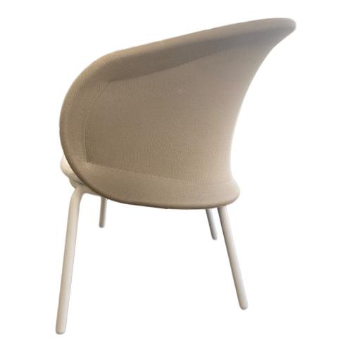 MINDO ラウンジチェアー ブラウン×アイボリー