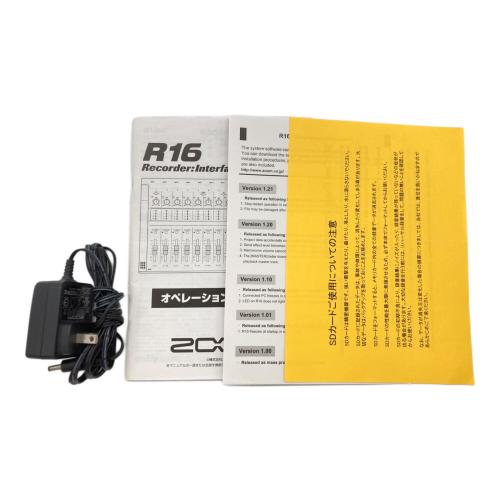 ZOOM (ズーム) マルチトラックレコーダー R16 ※通電確認のみ