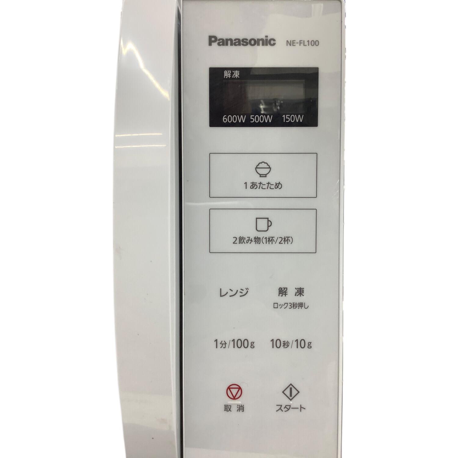 Panasonic (パナソニック) 電子レンジ NE-FL100-W 2021年製