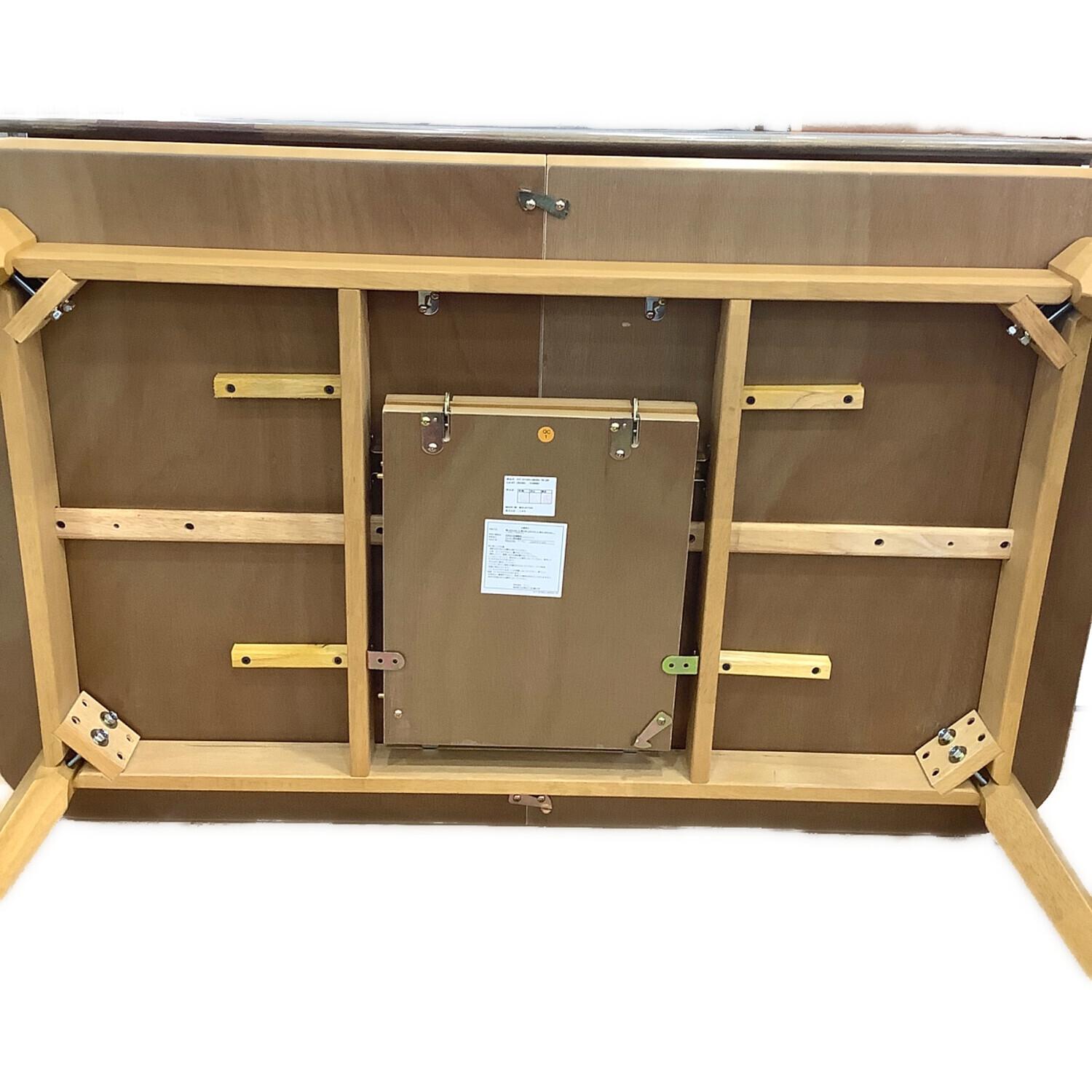 ニトリ 伸長式座卓 ナチュラル｜トレファクONLINE