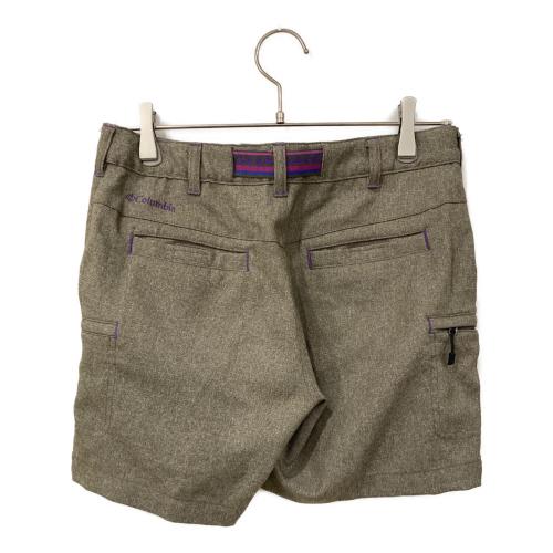 Columbia (コロンビア) トレッキングボトム(ショート) PL4050 SIZE M ブラウン×パープル