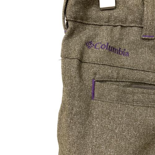 Columbia (コロンビア) トレッキングボトム(ショート) PL4050 SIZE M ブラウン×パープル