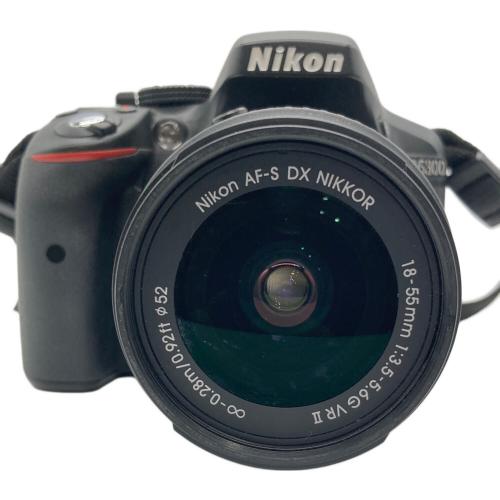 Nikon (ニコン) デジタル一眼レフカメラ レンズ付き D5300 2478万画素(総画素) APS-C 専用電池 最高約5コマ/秒 1/4000～30秒 2113936