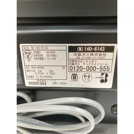 大阪ガス (オオサカガス) 都市ガスファンヒーター GFH-4006D 2023年製