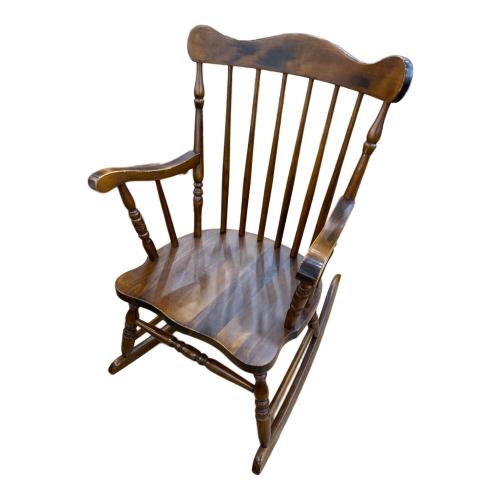 飛騨の家具 (ヒダノカグ) ロッキングチェアー ブラウン