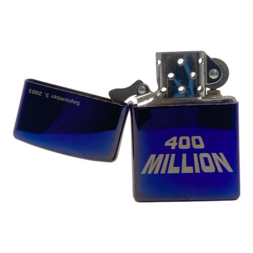 ZIPPO 2003年製 400 MILLION