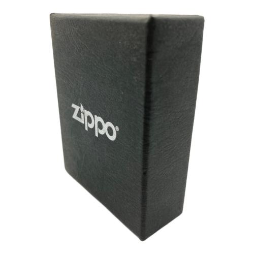 ZIPPO SILVER Cross レザー