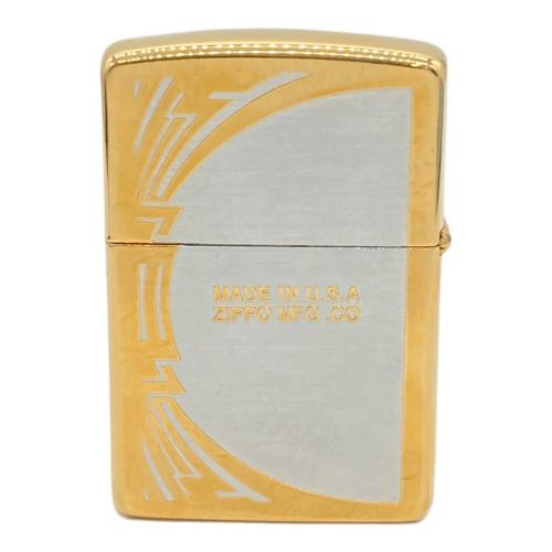 ZIPPO ゴールド×シルバーカラー/LIMITED EDITION/No.0459 1994年製