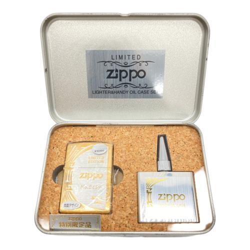 ZIPPO ゴールド×シルバーカラー/LIMITED EDITION/No.0459 1994年製