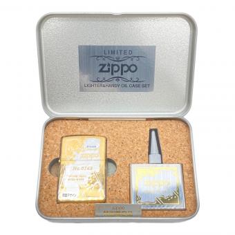 ZIPPO ゴールド×シルバーカラー/LIMITED/No.0142 1993年製